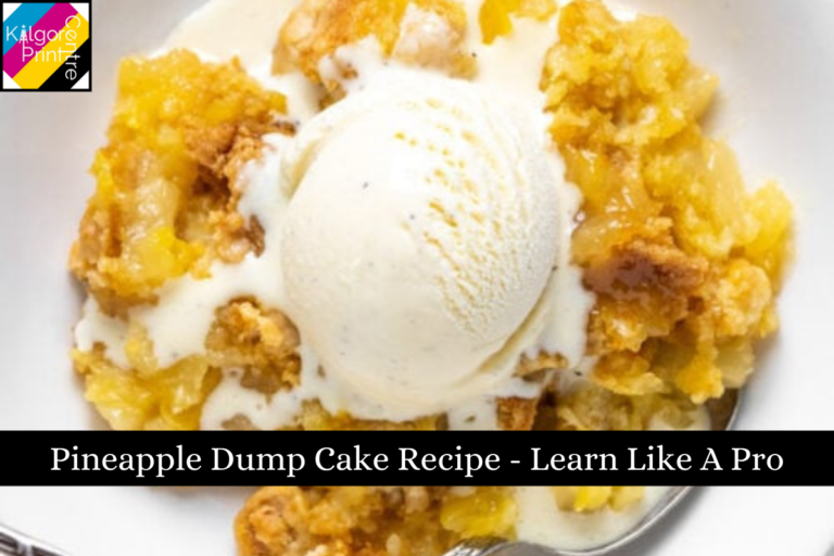Pineapple Dump Cake Recipe - Learn Like A Pro