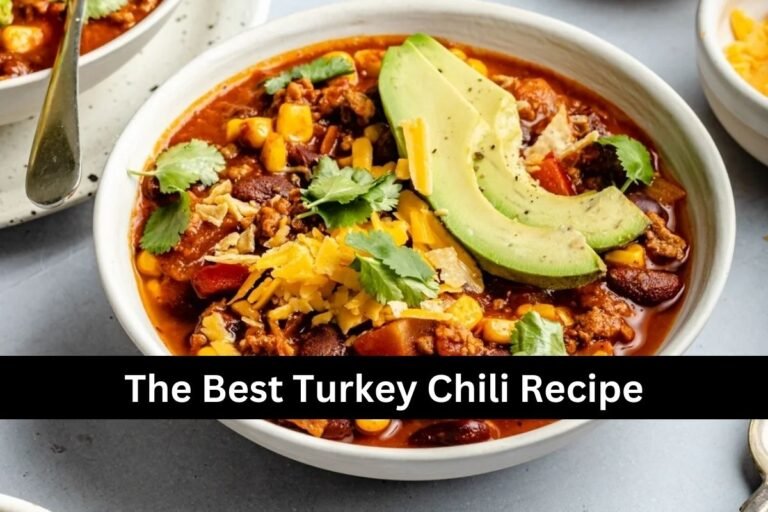 The Best Turkey Chili Recipe